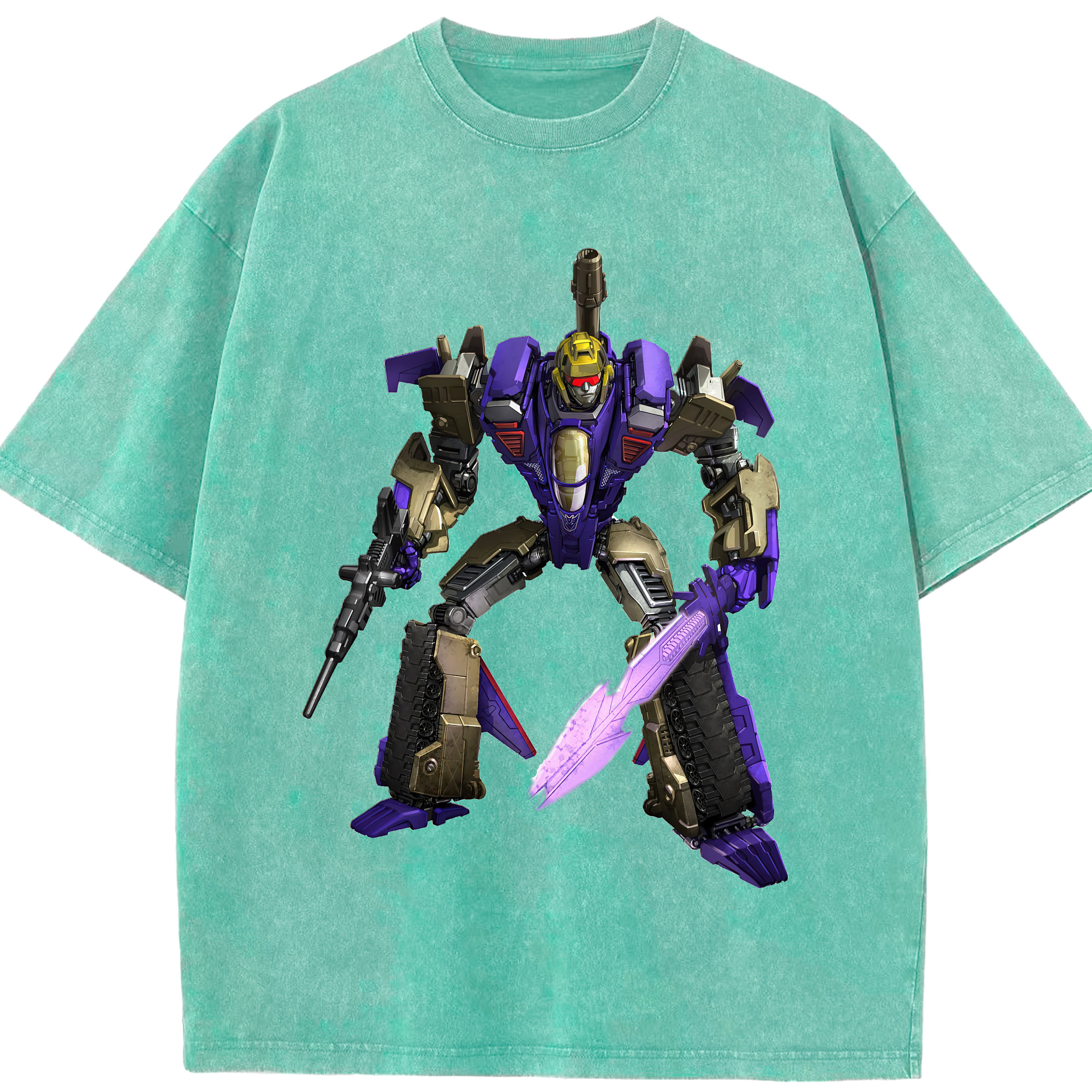 （画像用） Transformers トランスフォーマー 綿100% ヴィンテージ風 半袖Tシャツ（フロントプリント）